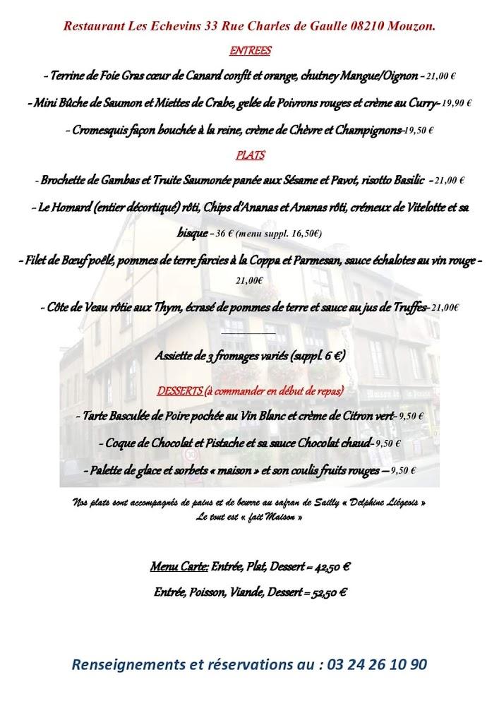 Les Echevins - Menu Image 1